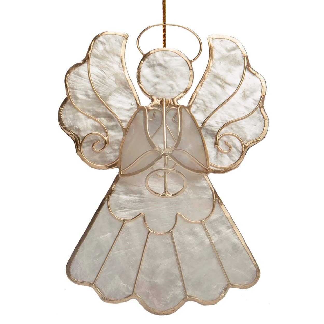 Flat Angel w/Trumpet Orn (Natural)