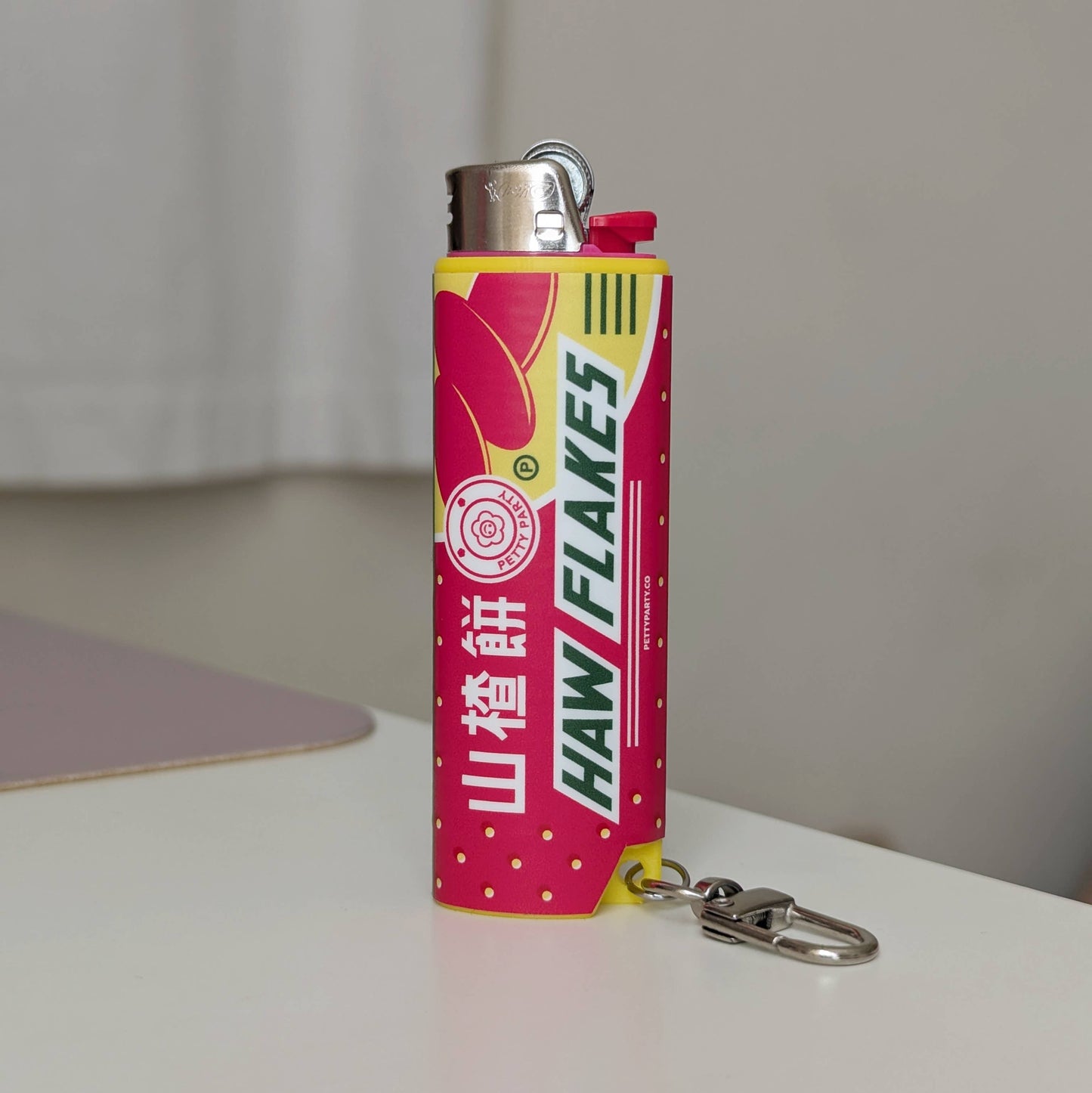 Haw Flakes Lighter Case Keychain