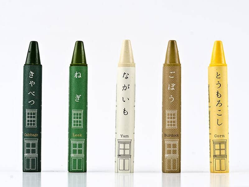 Vegetable Crayons