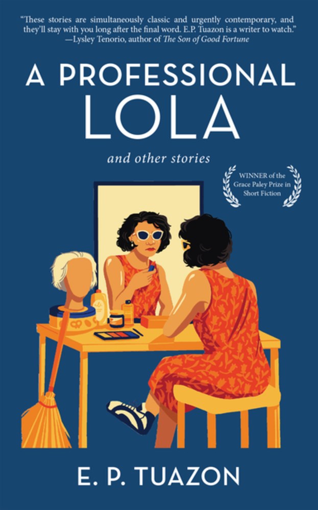 Book cover of 'A Professional Lola' by E. P. Tuazon