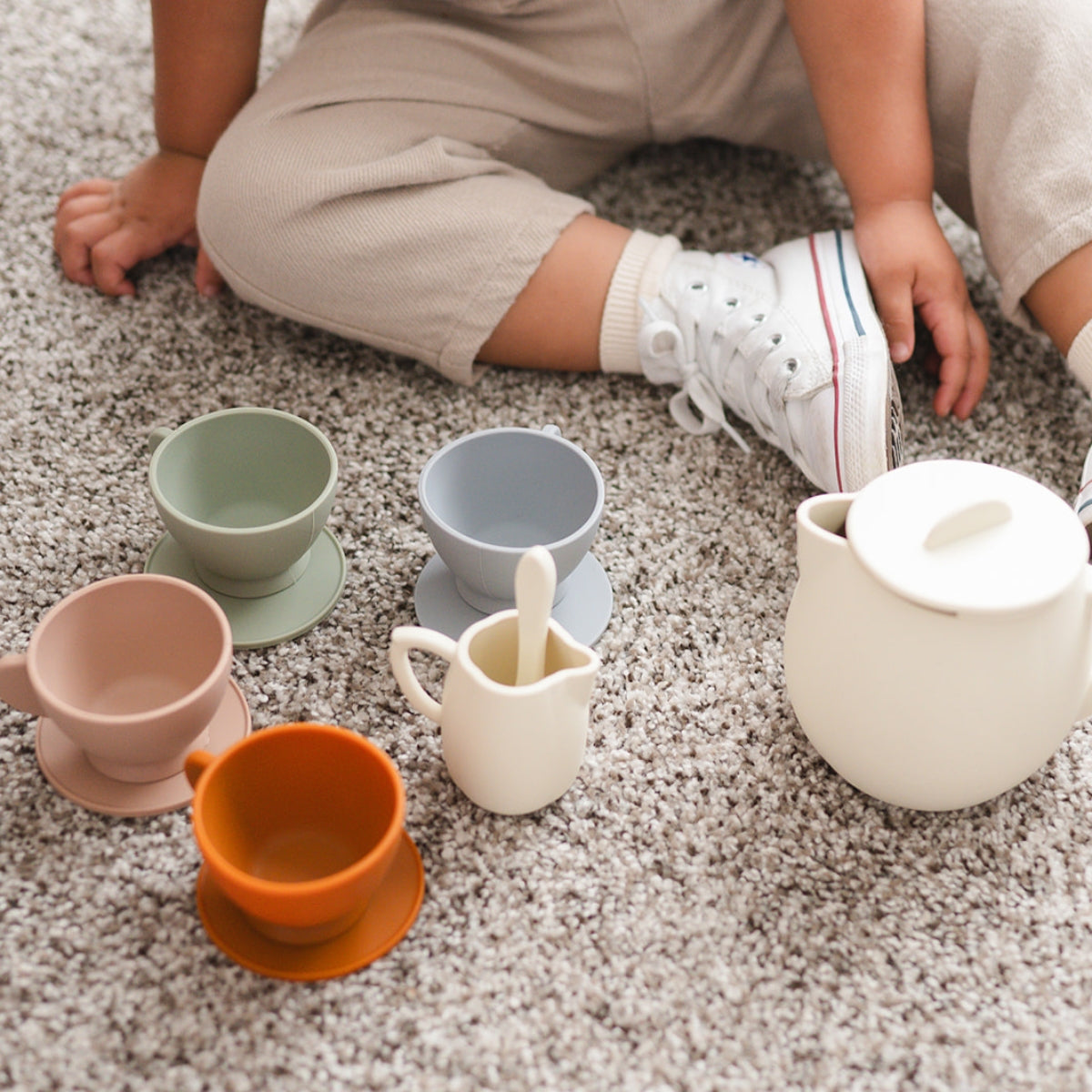 bug + bean kids - Silicone Tea Set