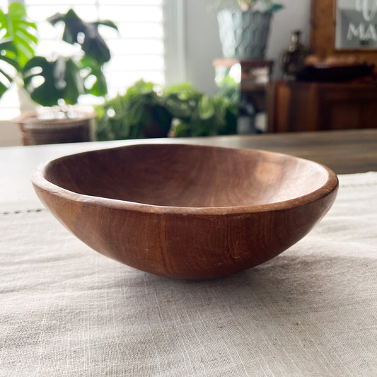 Small Hand Turned Wood Bowl