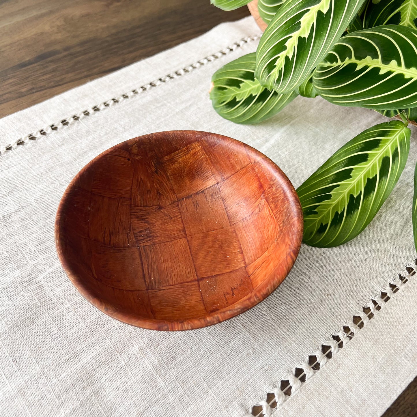 Small Parquet Trinket Dish