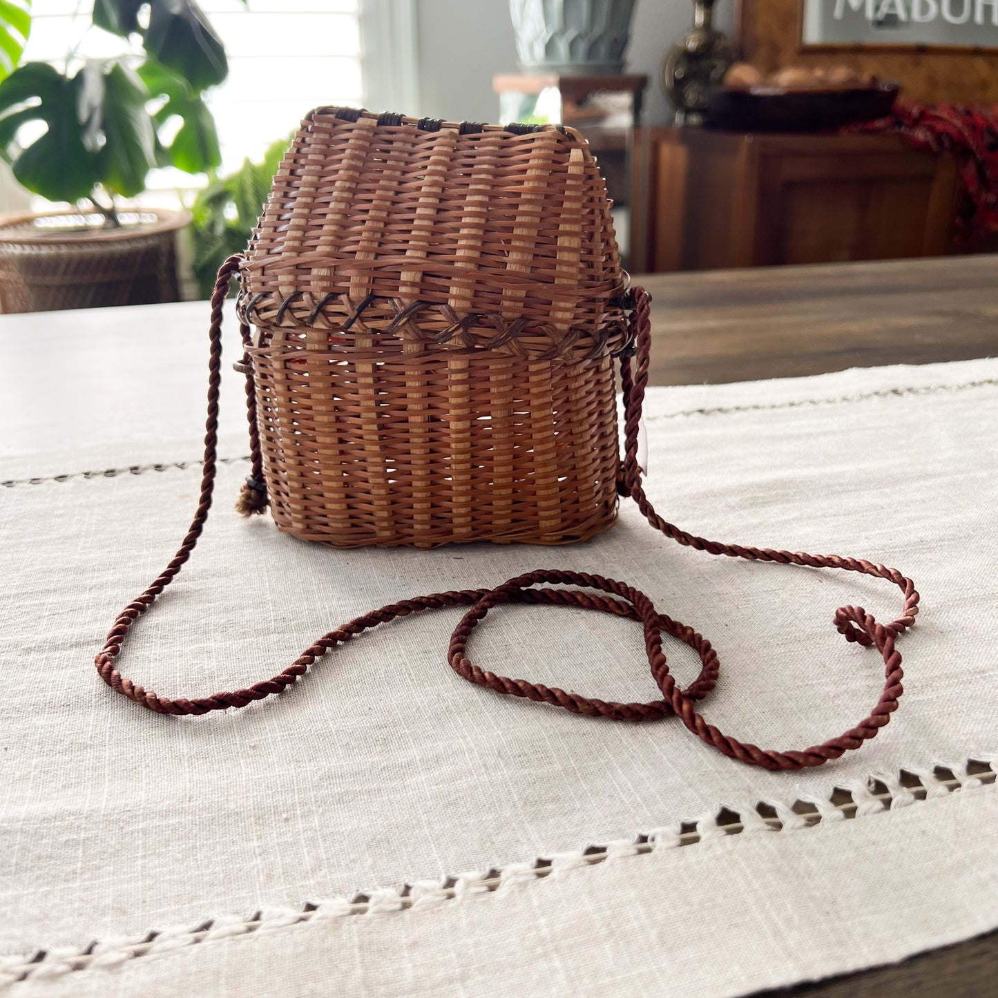 Small Wicker Purse