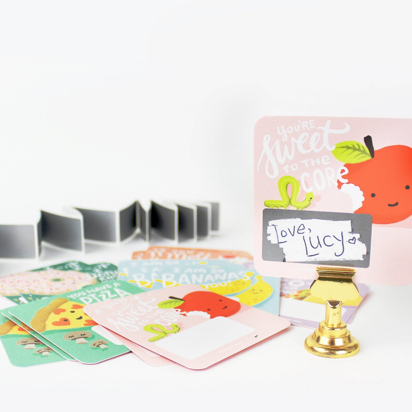 Scratch-off Valentines - Snack Pack