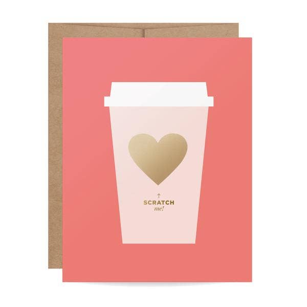 Scratch-off Coffee Love - Everyday Card