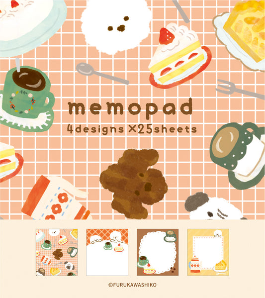 Furukawashiko - Cafe Doggie - memo pad