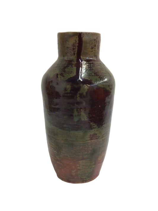 Drippy Multicolored Bud Vase