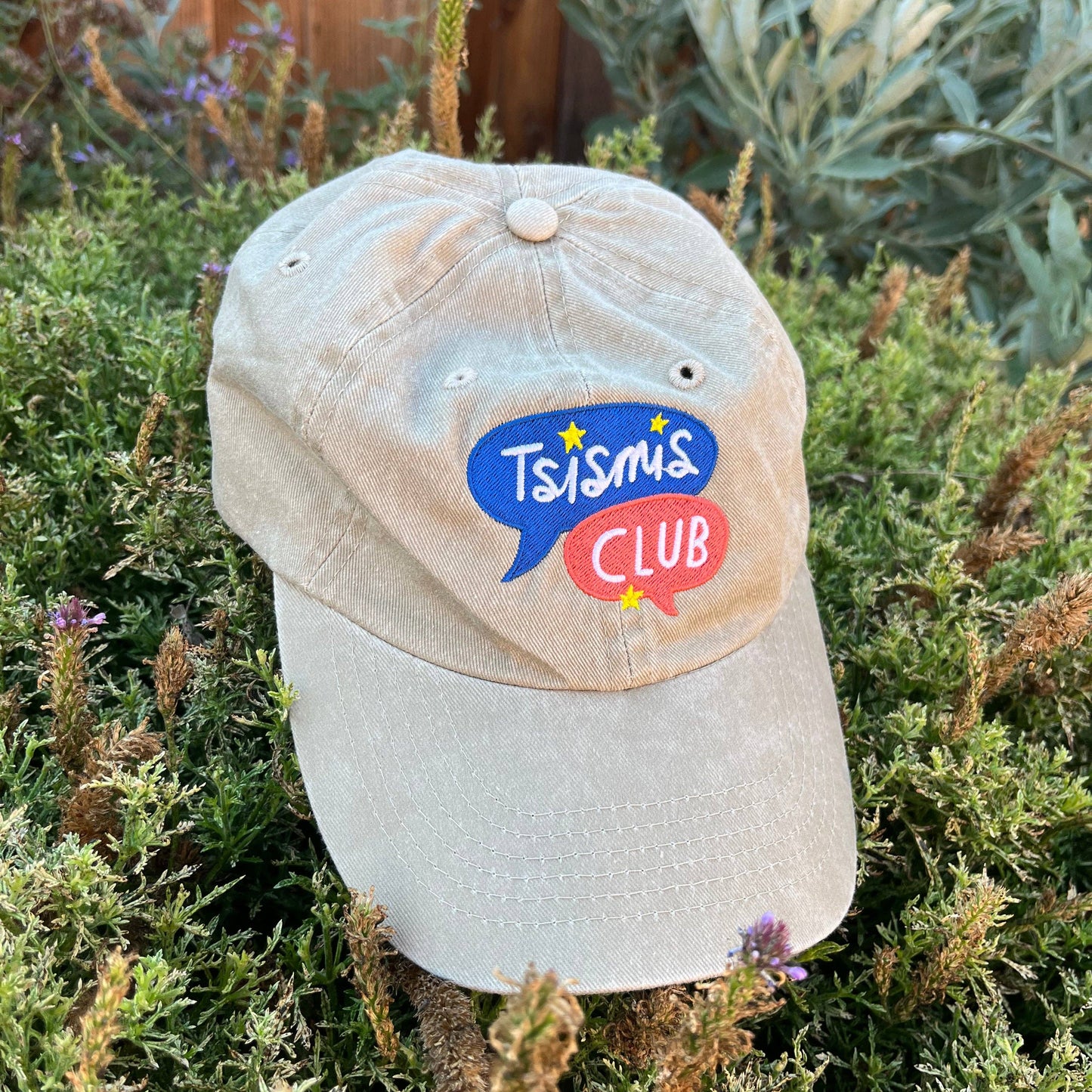 Tsismis Club Embroidered Baseball Hat