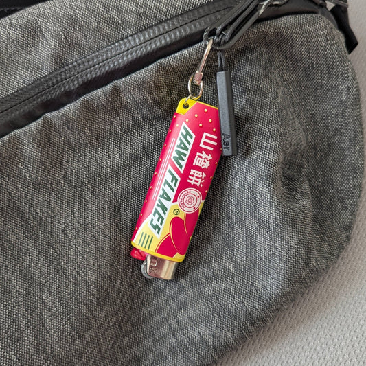 Haw Flakes Lighter Case Keychain