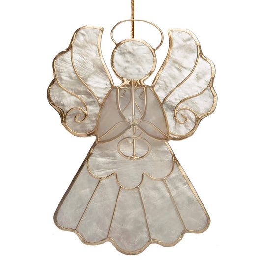 Flat Angel w/Trumpet Orn (Natural)