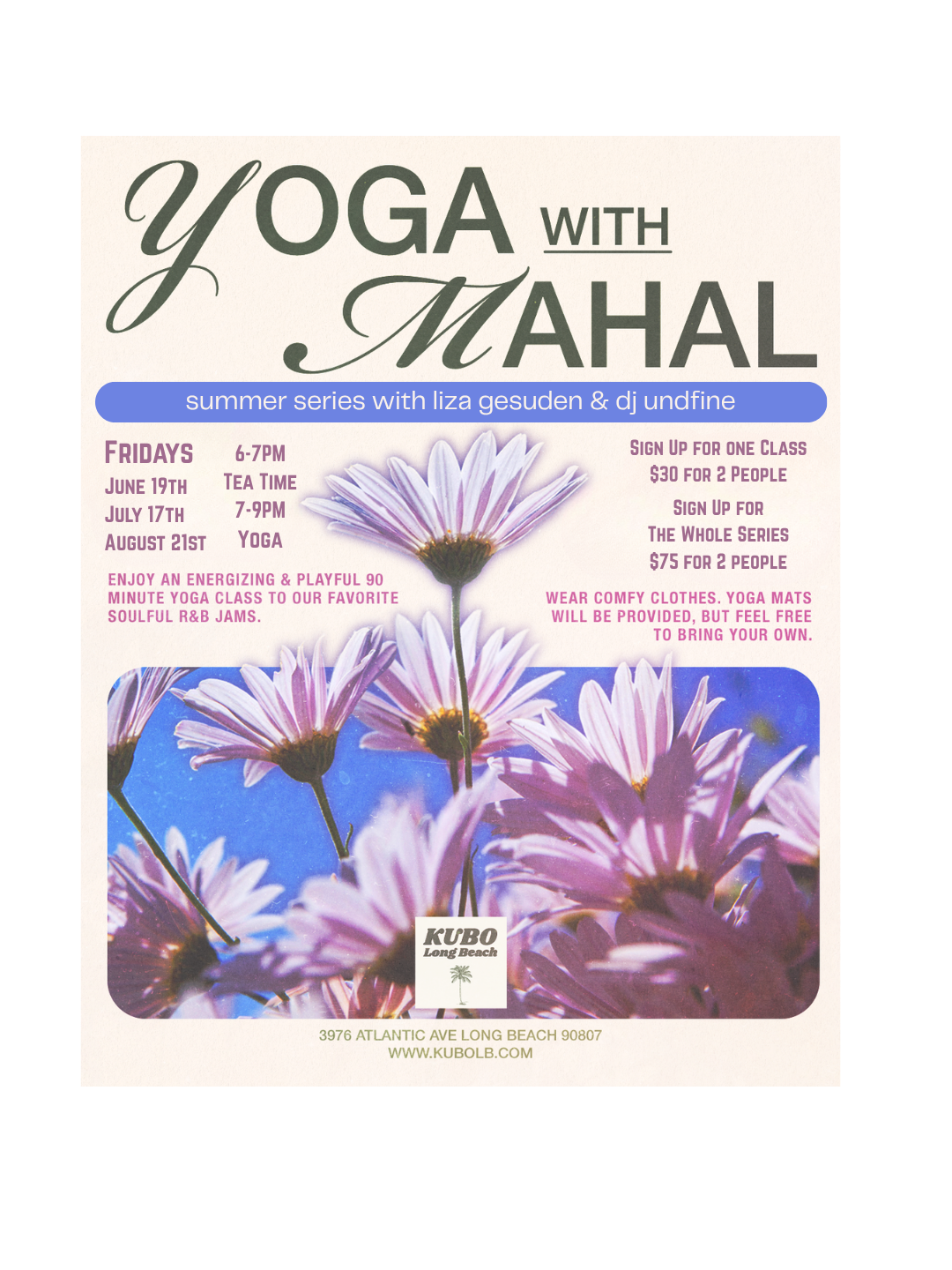 Yoga with Mahal