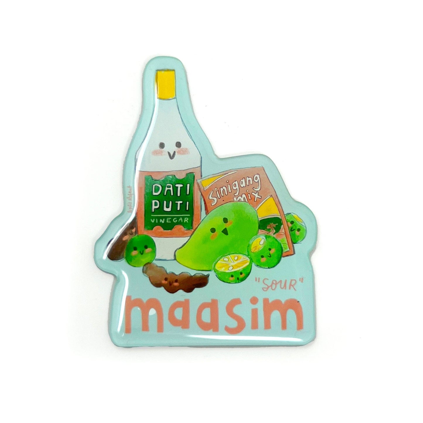 Maasim Fridge Magnet