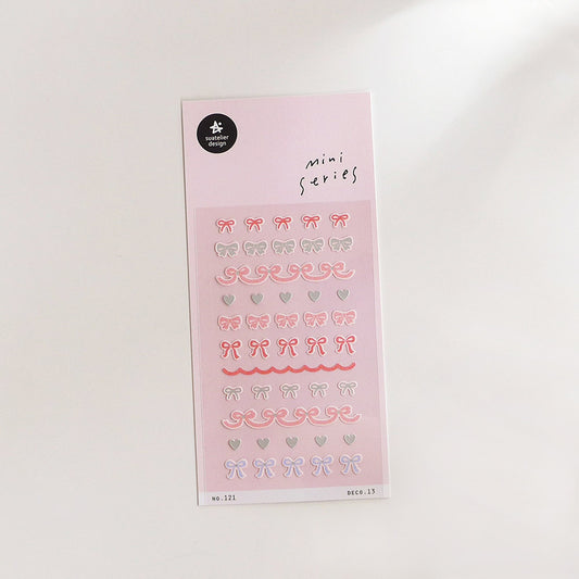 Suatelier stickers - 121- bows