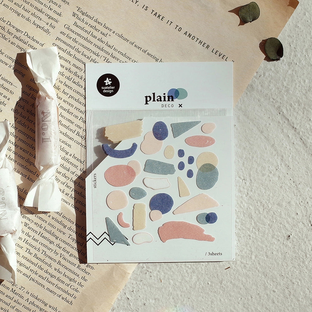 Suatelier stickers - plain deco - 17