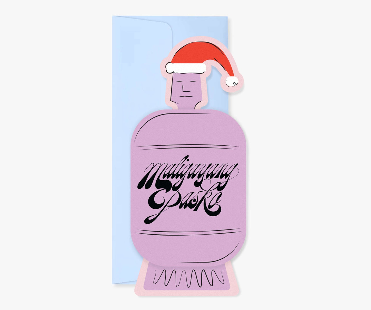 Barrel Man’s Sleek Pasko Greeting Card