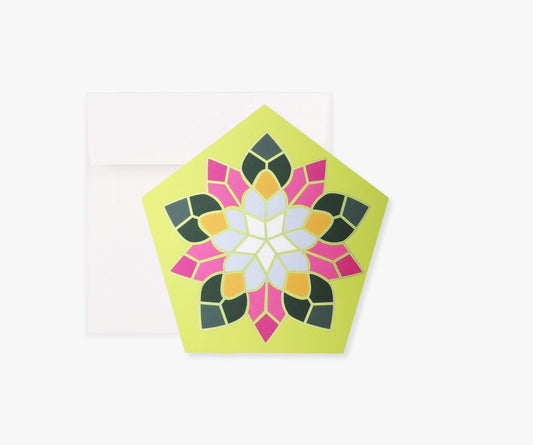 Bright Green Parol Greetings