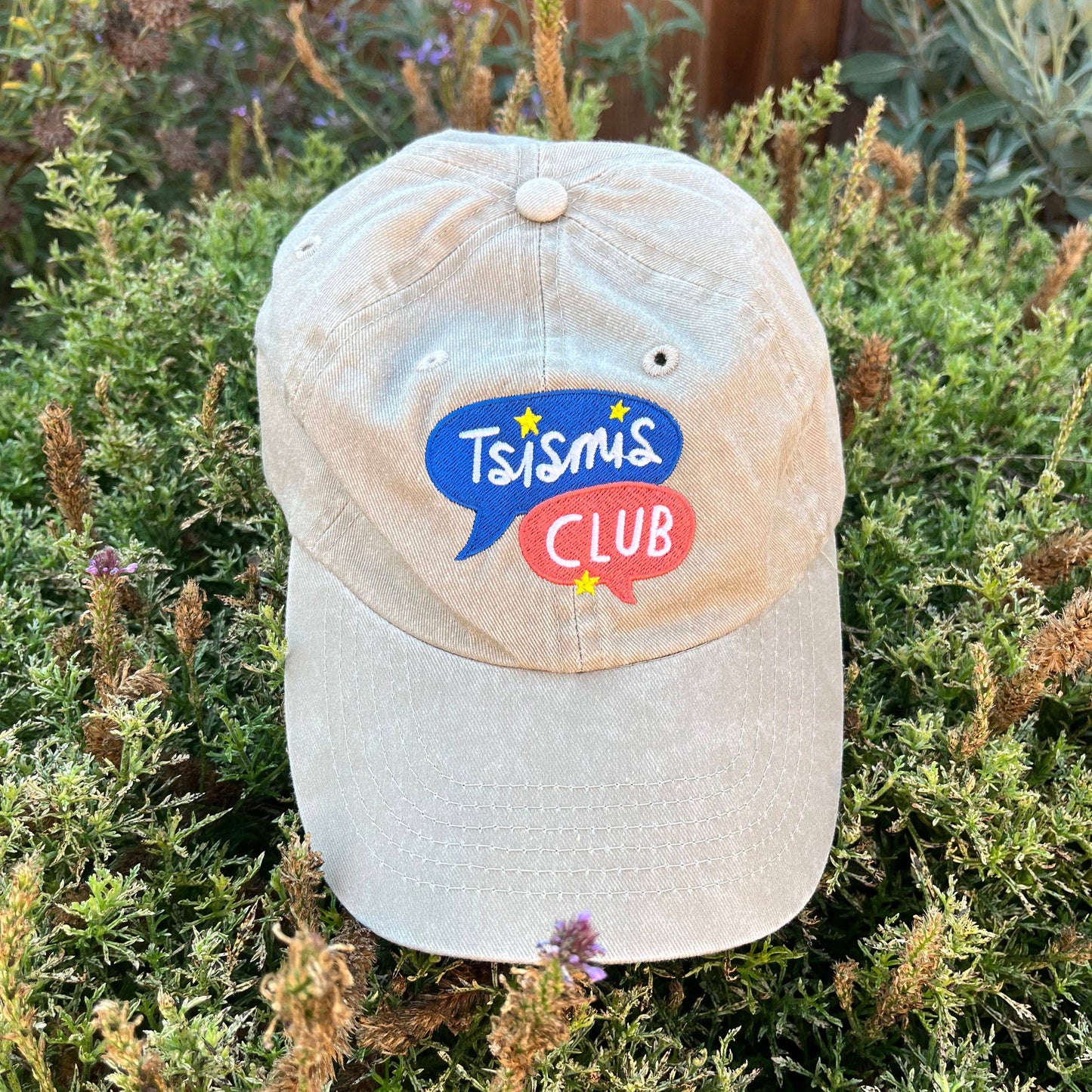 Tsismis Club Embroidered Baseball Hat