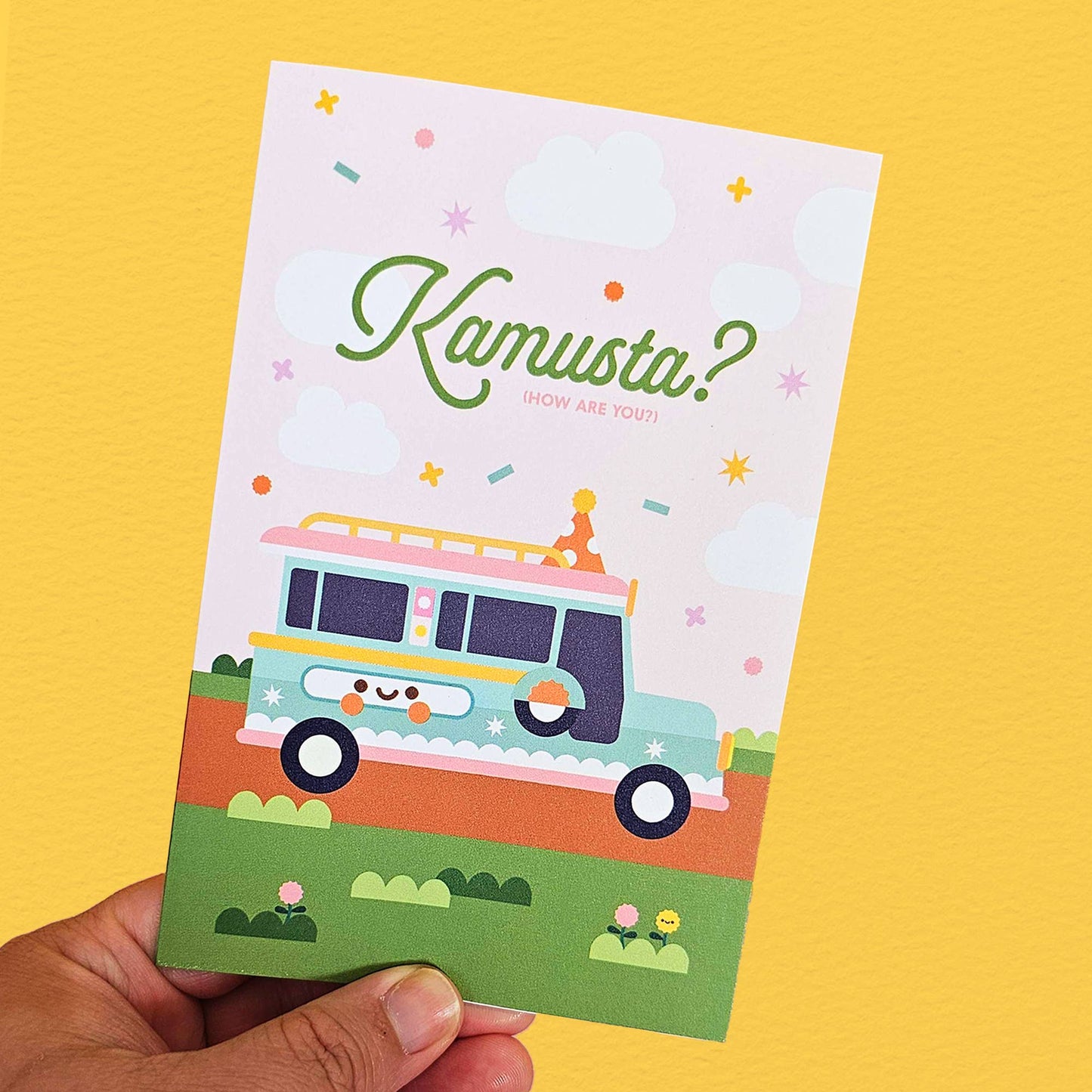 Kamusta (How are you?) Greeting Card