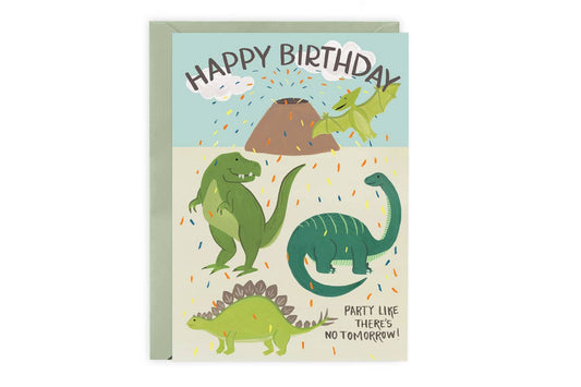 Dinosaur - Birthday Card