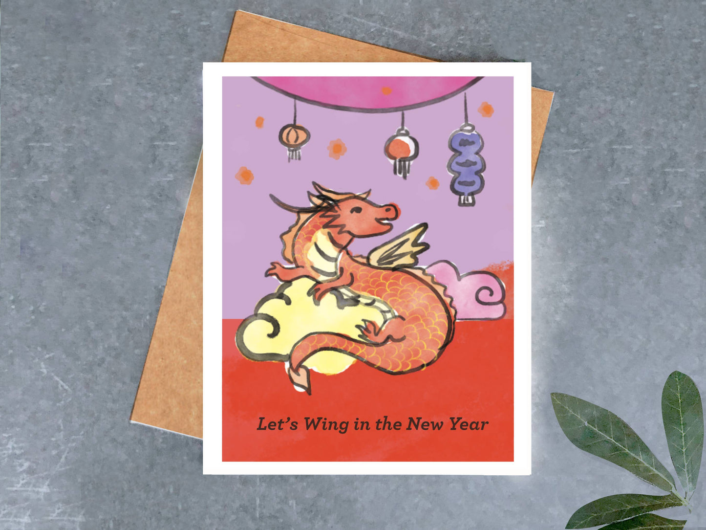 Dragon Lunar New Year Card