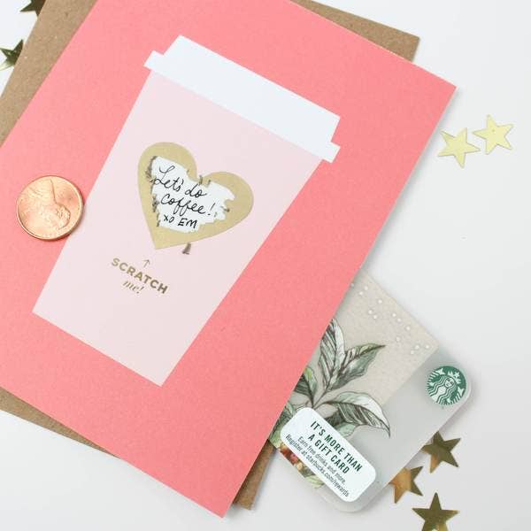 Scratch-off Coffee Love - Everyday Card