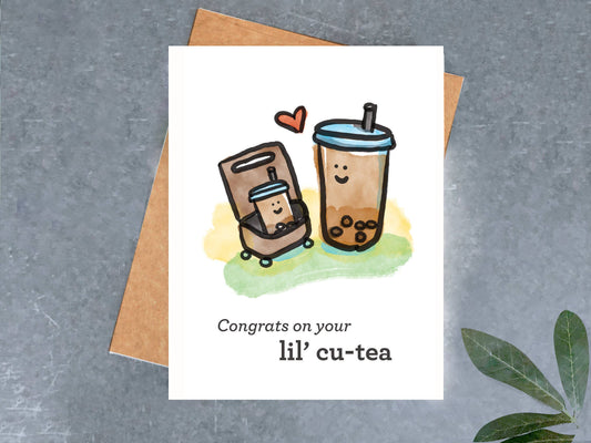 Cu-tea Baby Card