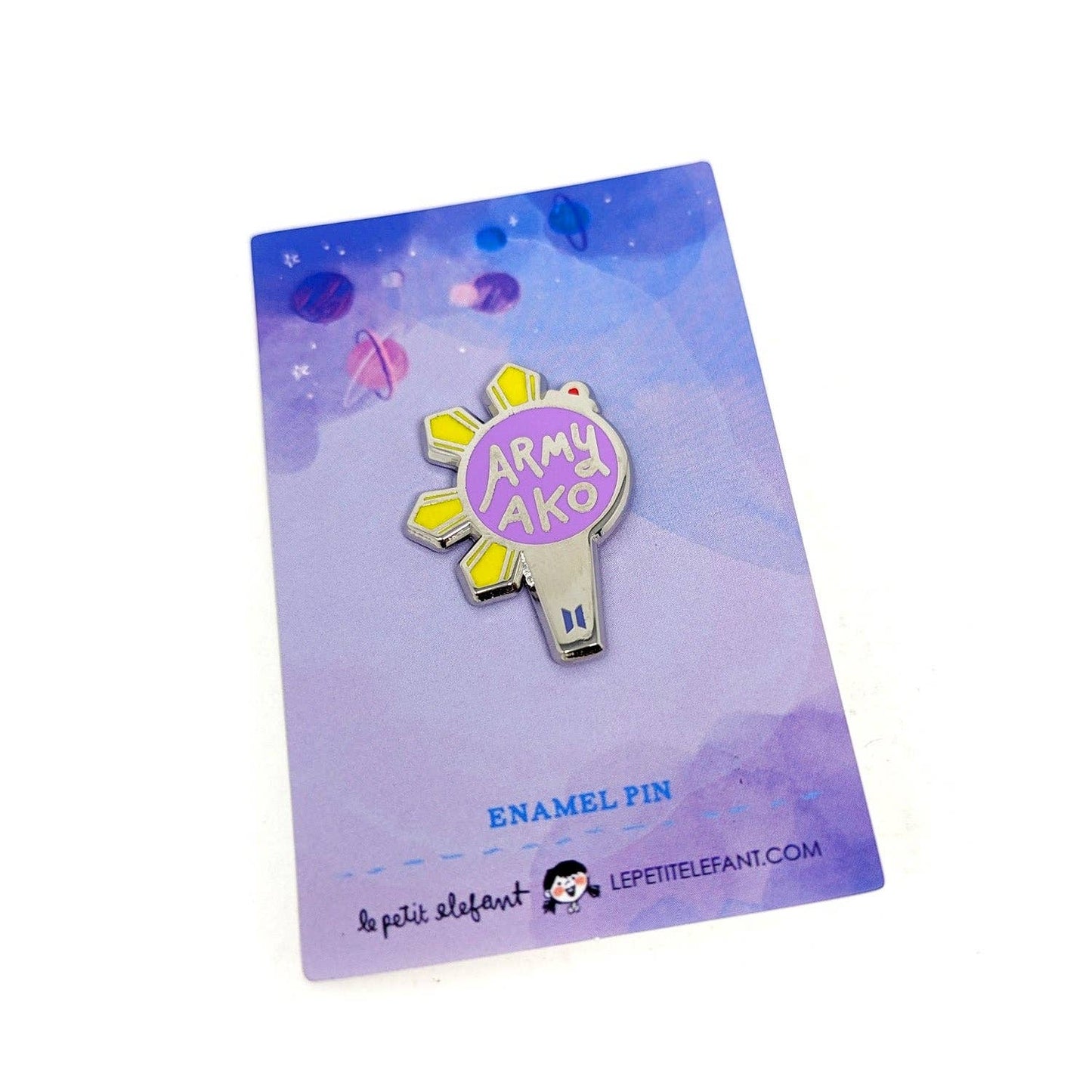 ARMY Ako Enamel Pin