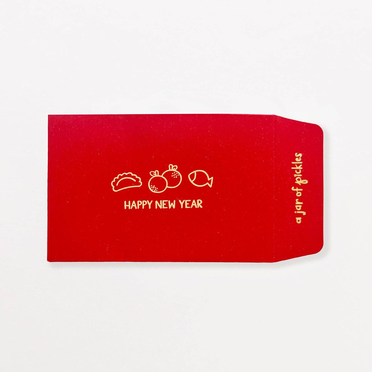 New Lunar New Year Simple Red Envelope Set of 3