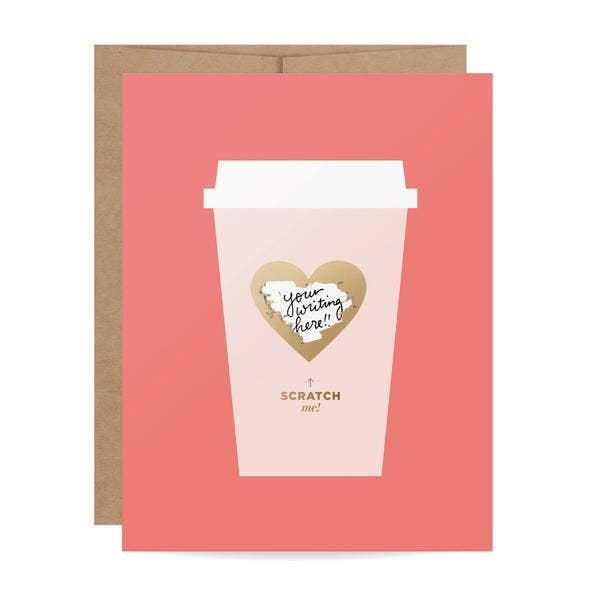 Scratch-off Coffee Love - Everyday Card